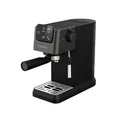 Grundig - KSM 4330 Siebträgermaschine - 1628 W - 15 Bar Pumpendruck - Espressoautomat mit Touch-Display - Milchaufschäumdüse - Tassenwärmer - 1,1L Wassertank - Kompakte Bauweise - Silber/Schwarz