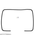 Türdichtung wie Whirlpool 481946818109 rundum 6Haken für Backofen Herd