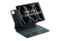 Inateck Magnetische Tastatur Hülle für iPad Pro 11 Zoll M4, mit Trackpad iPad-Tastatur (Freitragender Ständer, 7-Farbige Hintergrundbeleuchtung)