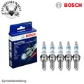 BOSCH 5x Zündkerzen für ALFA ROMEO ASTON MARTIN AUDI AUSTIN BMW DACIA