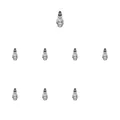 8 x Zündkerze BOSCH für ALFA ROMEO, ASTON MARTIN, AUDI, AUSTIN, BMW