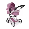 Bayer Chic 2000 Kombi-Puppenwagen MIKA Jeans pink TOP
