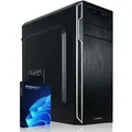 GREED® Multimedia 7 - Schneller PC mit Intel Core i7 - Rechner für Büro & Home mit 4,0 GHZ, 16GB RAM - 240 GB SSD + 1 TB HDD - WLAN, inkl. Win11...