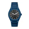 Armani Exchange Herren 42MM Blaue Edelstahl Uhr, AX4299