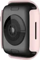 Für Apple Watch Serie 9 8 7 45mm Schock TPU Silikon Hülle Cover Pink