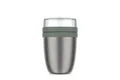 Mepal - Thermobehälter Ellipse - Thermo Lunchpot - Praktischer Joghurtbecher & Suppenbecher zum Mitnehmen - 6-8 Stunden heiß & 12 Stunden kalt - 500 + 200 ml - Nordic sage