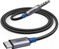 UGREEN USB C auf Klinke Aux Kabel 2m 3,5mm Audio Adapterkabel mit DAC Chip Handy