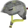 Abus Helme Fahrradhelm Smiley 3.0 LED, Abus, M=50-55cm, grey space