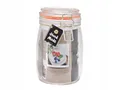 Patentiertes Glas-Küchengefäß mit Clipverschluss, 1 l