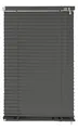 EXKLUSIV HEIMTEXTIL Aluminium Jalousie Lamellen 90 x 220 cm Grau