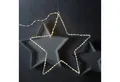 MARELIDA LED-Stern für außen Leuchtstern Metallstern 140LED 40cm Weihnachtsstern Timer Innen/Außen, warmweiß (2100K bis 3000K)