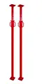 GBM Baustütze 1,6m bis 2,9m | Universalstütze 8kg | Montagestütze mit unverlierbarem Sicherheitshaken | bis 1.600kg Traglast (2 Stück)