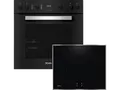 MIELE TwinSet Comfort Induktion (Backofen H 2459 I und Kochfeld KM 7061 FR), Einbauherdset (Induktionskochfeld, A+, 76 l)