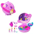Polly Pocket Welt Outer Space Kompakter Spielset - Mini Puppen & Zubehör