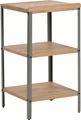 BELIANI Outdoor-Kücheninsel Braun es Akazienholz 50x50x92 cm mit Holzplatte Modern Outdoor-Küchenmöbel für Garten Draußen Außenbereich