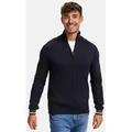 Indicode Strickjacke Herren INArutemia Herrenstrickjacke blau XXL (60)