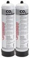 2x Rothenberger Kohlendioxid CO2 Schutzgas Stahl-Einwegflasche MAG-Schweißen