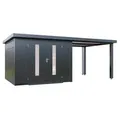 Wolff Finnhaus Metallgerätehaus Elvar 6030, ca. B624/H231/T272 cm