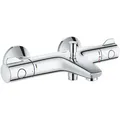 GROHE Badewannenarmatur Grohtherm 800, 34567000, aus Messing, mit Thermostat, zur Aufputz-Montage, verchromt