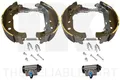 NK (442572801) Bremsensatz Trommelbremse hinten für FORD