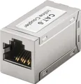 Goobay RJ45 Modularkupplung/Verbinder, CAT 6 - 2x RJ45-Buchse (8P8C)