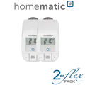 2er Set Homematic IP Heizkörperthermostat - basic- HmIP-eTRV-B-2