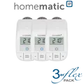 3er Set Homematic IP Heizkörperthermostat - basic- HmIP-eTRV-B-2