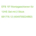 EFB 19"-Montageschienen für 12HE Set mit 2 Stück 691776.12 (4049759224882)