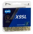 KMC Fahrradkette X9SL Ti-N Gold 114 Schakels