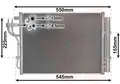82005445 VAN WEZEL Kondensator, Klimaanlage für HYUNDAI