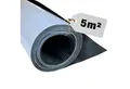 Hanse Syntec Systems Dachbahn Dachfolie selbstklebendes EPDM "EasyStick"- 5m² Dachbahn, KSK, (1-St), selbstklebend, 100x500cm, schwarz