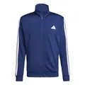 adidas Herren Sportswear Basic 3 Stripes Tricot Track Suit, Dark Blue, XXL