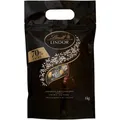 Lindt Pralinen Lindor, Extra Dunkel 70%, 78 Stück, einzeln verpackt, 1 kg