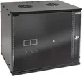 HMF Serverschrank 19 Zoll 9 HE schwarz Stahlgehäuse