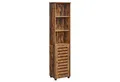 VASAGLE Badkommode Badezimmerschrank Hochschrank, verstellbare Einlegeböden