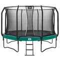 Salta trampolin First Class 366 cm Grün mit Sicherheitsnetz Gartentrampolin Neu