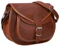Gusti Leder Handtasche Damen Evelyn | Ledertasche Schultertasche Vintage Echtleder