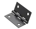 Scharnier 40x40 mm 2 stück  Möbel-Türen kantig Schrankscharnier Gelenk schwarz