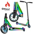 Chilli Pro Base Rocky Stunt-scooter Roller Regenbogen H=82cm rainbow neochrome