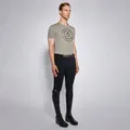 Cavalleria Toscana Shirt Herren CT Double Orbit Baumwolle T-Shirt FS 2024 Herrenshirt Tortora M