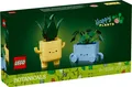 LEGO Botanicals 10349 - Fröhliche Pflanzen | Set mit 217 Teilen