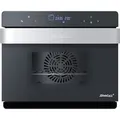 Multifunktions-Dampfbackofen DG 30, Mini-Backofen schwarz/silber