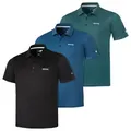 Regatta Funktionsshirt (3er-Pack) klassischer Look im funktionellen Gewebe bunt XXXL