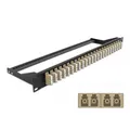 Delock 43400 LWL-Patchpanel 24 Port SC 1 HE