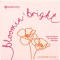 essence bloomin' bright eyeshadow & eyeliner palette, Lidschatten, Nr. 01, Mehrfarbig, 9 Farben, glänzend, intensiv, vegan, ohne Mikroplastikpartikel, Nanopartikel frei, ohne Parfüm, 1er Pack (5.85g)