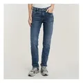 G-Star für Damen. D23951-C052-G118 Jeans Strace Straight blau (30/32), Lässig, Baumwolle, Denim