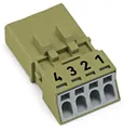 50 Stk. WAGO GmbH & Co. KG Stecker 4-polig 890-274 Steckverbinder Stecker