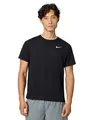 Nike Herren Miler T-Shirt, Black/Reflective Silv, M EU