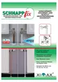 Ximax Design-Heizkörper Zubehör Accessoires Schnappfix Rohrverkleidung 8x20,5cm