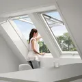 VELUX Dachfenster GPU 0066 Klapp-Schwingfenster Kunststoff ENERGIE PLUS, 114x118 cm (SK06)
